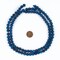 The Bead Chest Matte Round Lapis Lazuli Beads (8mm): Organic Gemstone Round Spherical Energy Stone Healing Power Crystal for Jewelry Bracelet Mala Necklace Making